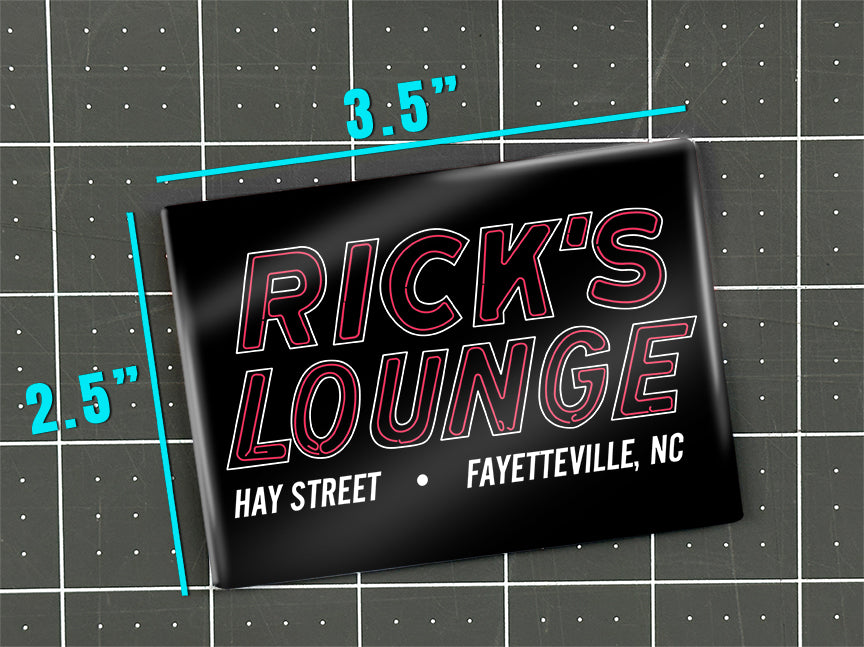 "Rick's Lounge" Fridge Magnet