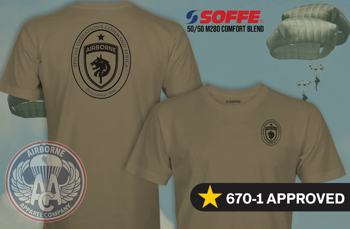 SOC-Africa T-shirt in 670-1 Coyote Brown Tan 499