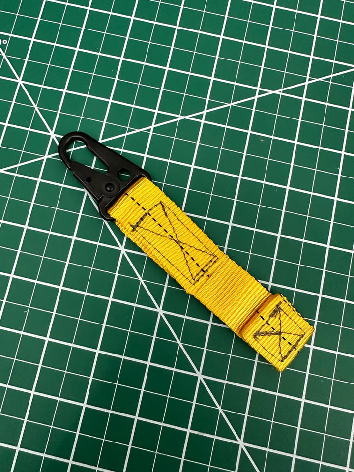 Yellow Safety Lanyard w/ HK/Sling clip