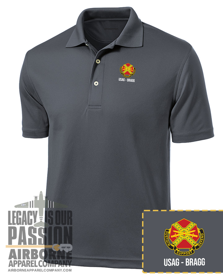 Installation Management Command (BRAGG) Dry-Mesh Polo