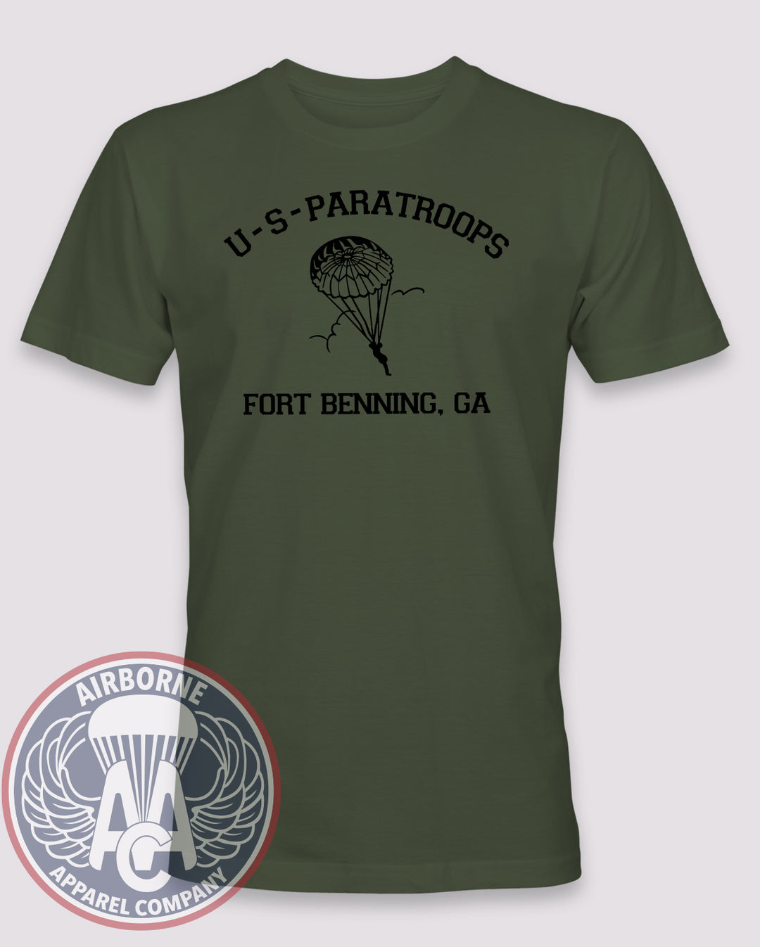 Fort Benning US Paratroops T-shirt