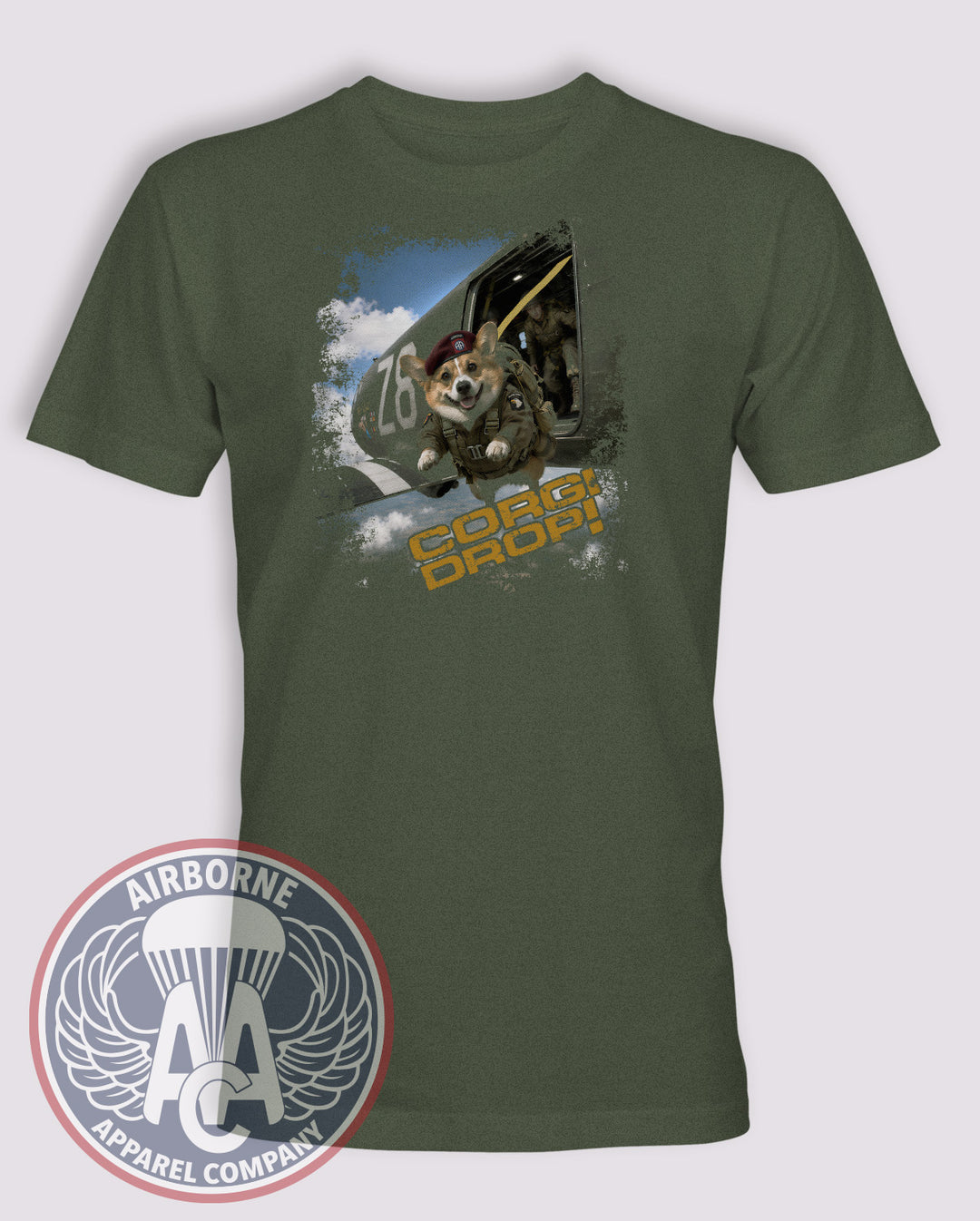 Valiant Air Command - Corgi Drop! T-Shirt