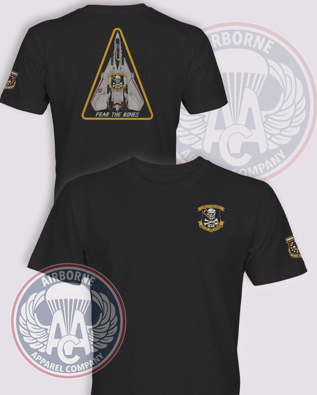Valiant Air Command - Jolly Rogers T-Shirt