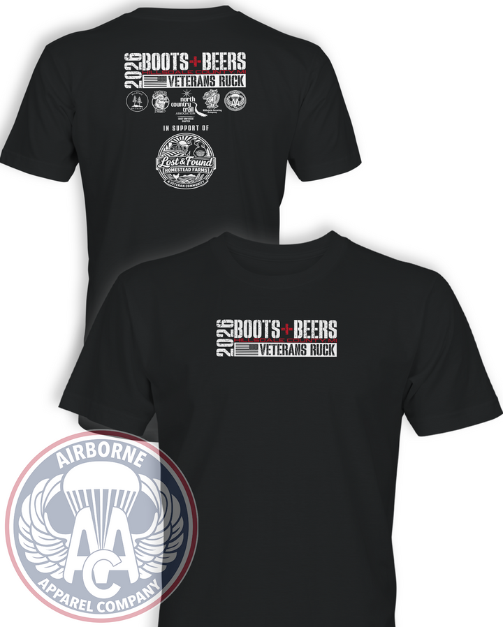 Operation Boots + Beers Fund Raiser T-Shirt