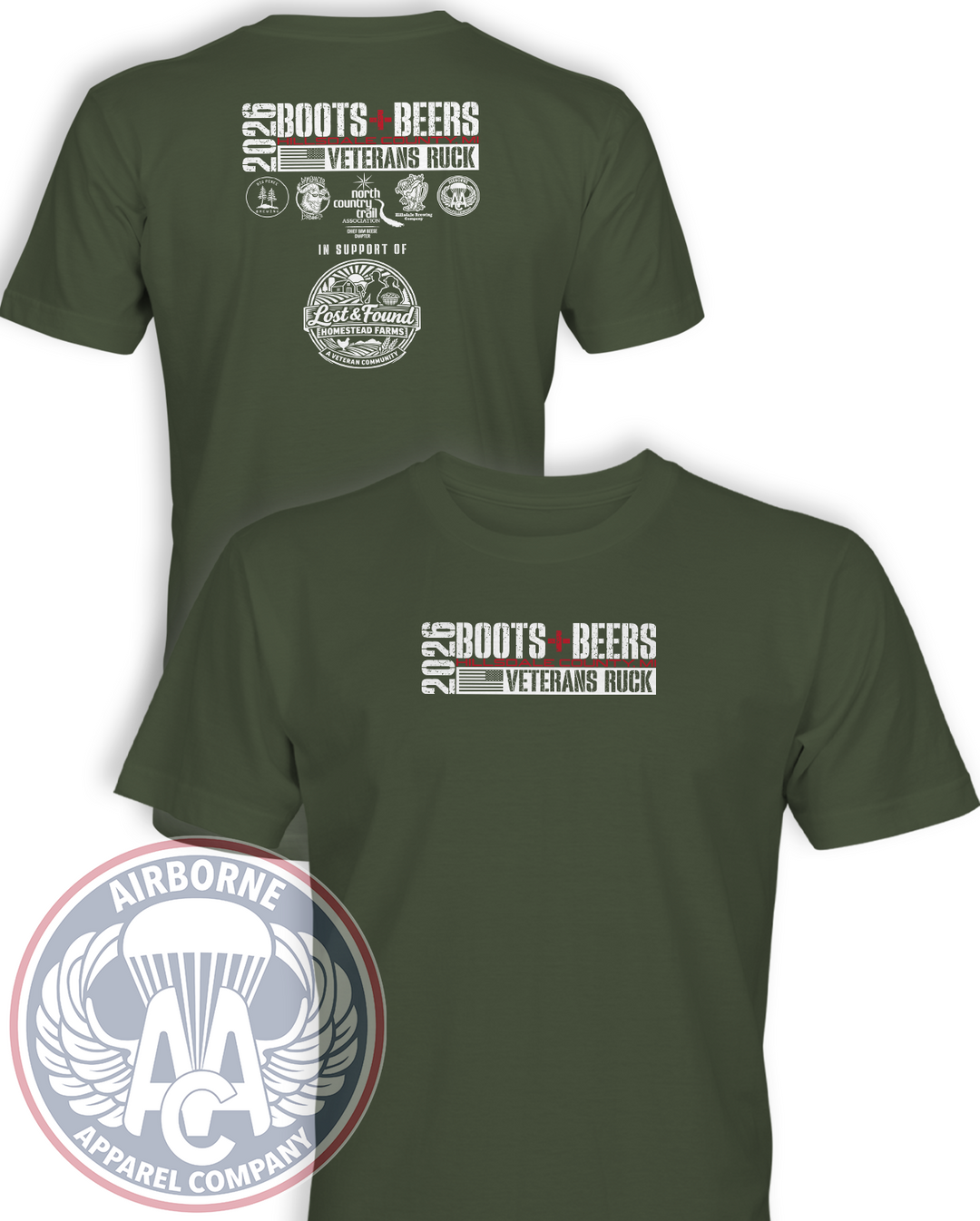 Operation Boots + Beers Fund Raiser T-Shirt