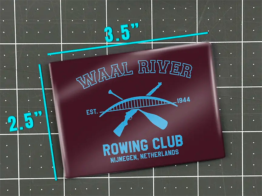 Waal River Rowing Club Fridge Magnet