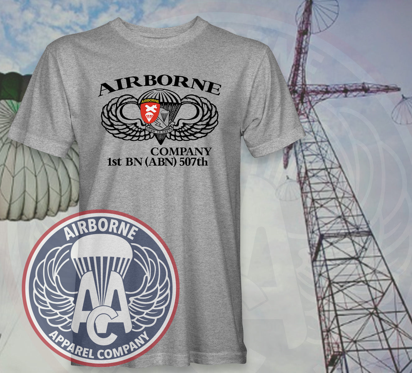 507th PARACHUTE INFANTRY REGIMENT – Airborne Apparel Co.