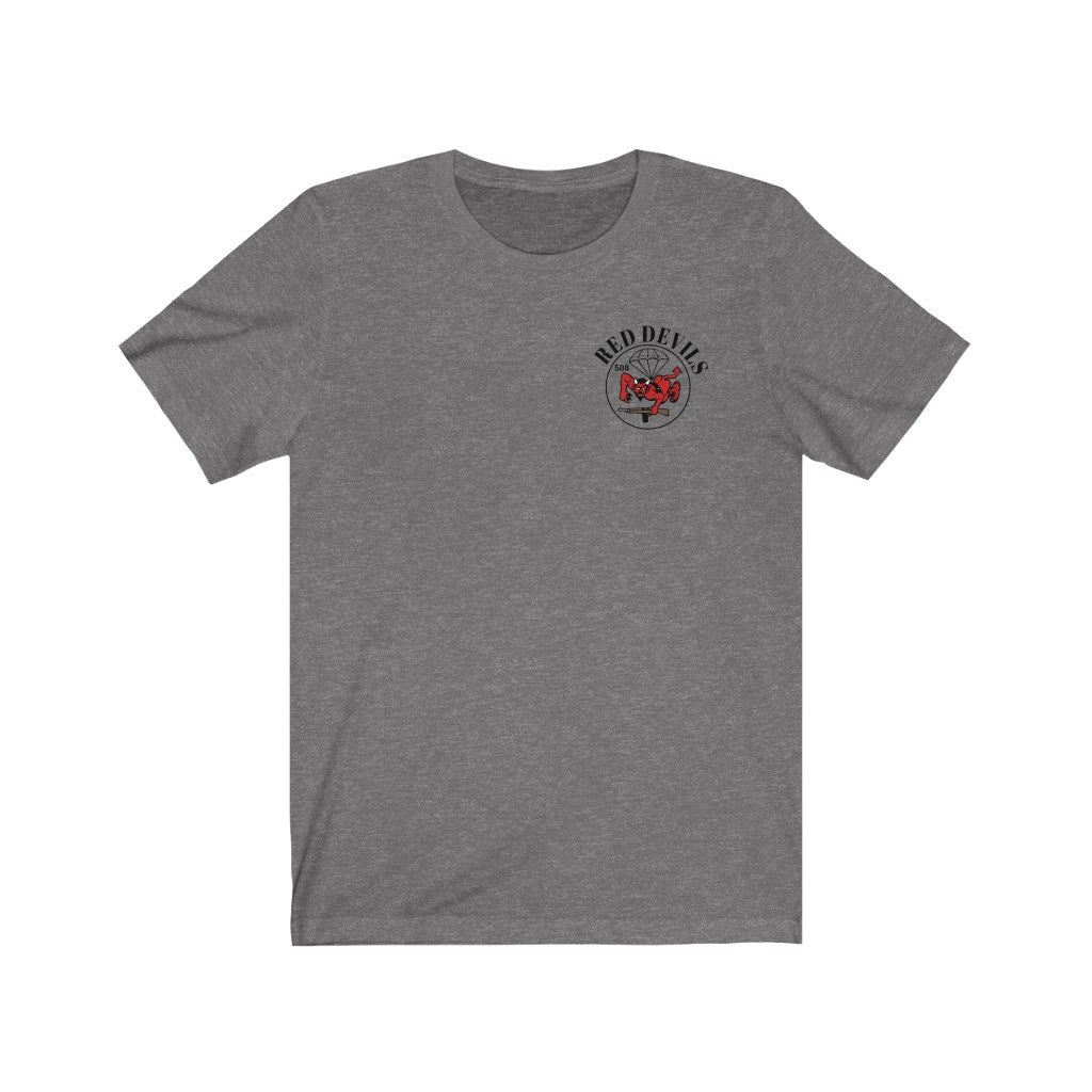 1-508th Red Devils Unisex Jersey Short Sleeve Tee