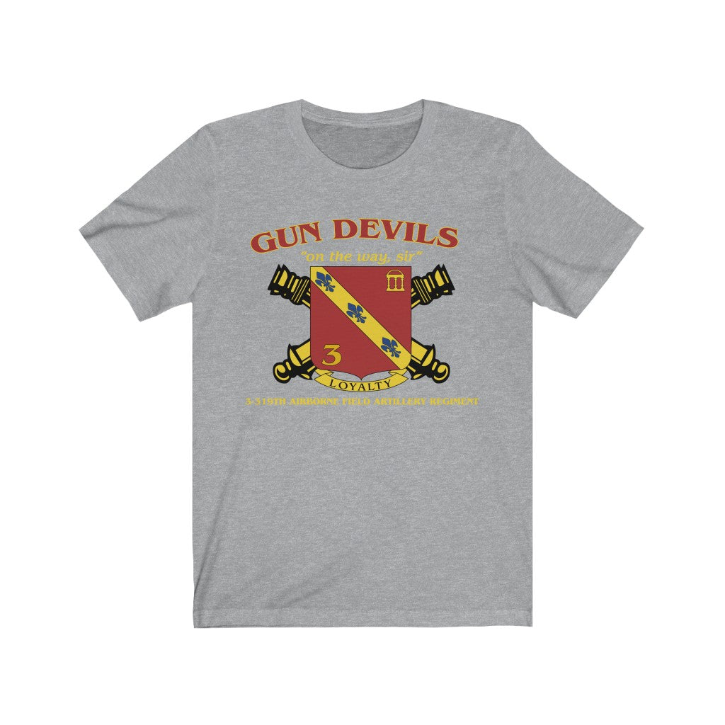 3/319 AFAR Gun Devils Throwback Shirt