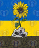Ukrainian Skull & Sunflower Exclusive T-Shirt
