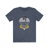 555th Airborne Triple Nickle Vintage Style T-Shirt