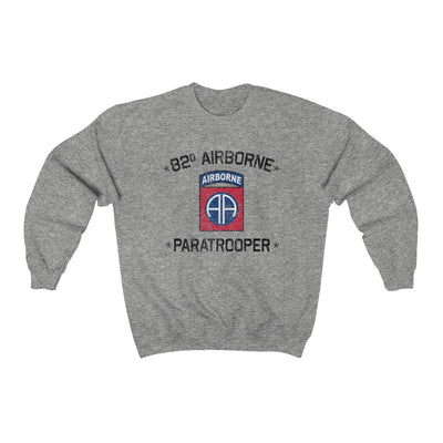 82ND AIRBORNE PARATROOPER Heavy Blend™ Crewneck Sweatshirt